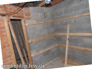 Монтаж дерев'яної вагонки на стіни Львів