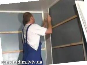 Монтаж пластикової вагонки на стіни Львів :: Ціни
