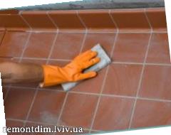 Затирка швів плитки, ”фугування” Львів :: Ціни
