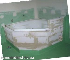 Ремонт ванної кімнати у Львові