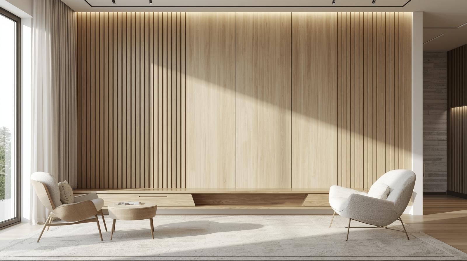 Обрізна дошка в сучасному інтерʼєрі: дизайнерські рішення для квартири