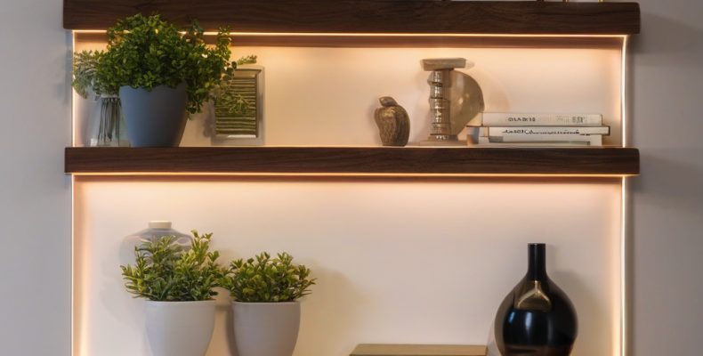 Виготовлення полиці з вбудованою підсвіткою